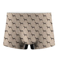 Doberman Pinscher Pattern Print Men's Boxer Briefs