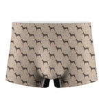 Doberman Pinscher Pattern Print Men's Boxer Briefs