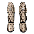 Doberman Pinscher Pattern Print Muay Thai Shin Guards