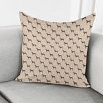 Doberman Pinscher Pattern Print Pillow Cover