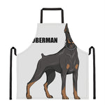 Doberman Pinscher Print Apron