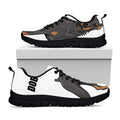 Doberman Pinscher Print Black Running Shoes