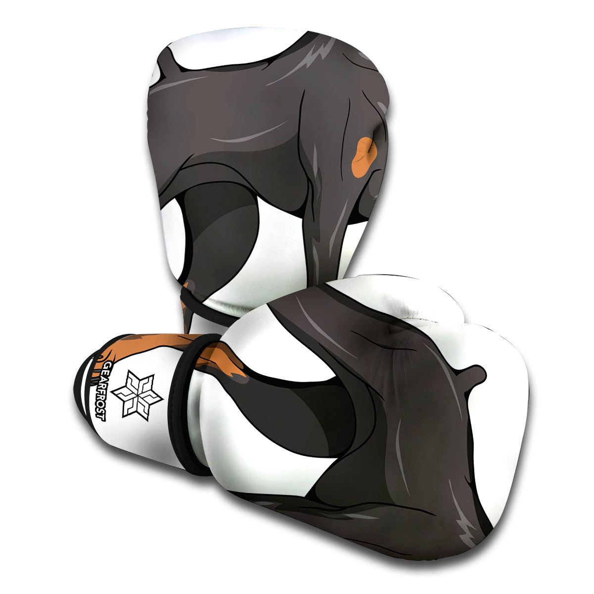 Doberman Pinscher Print Boxing Gloves
