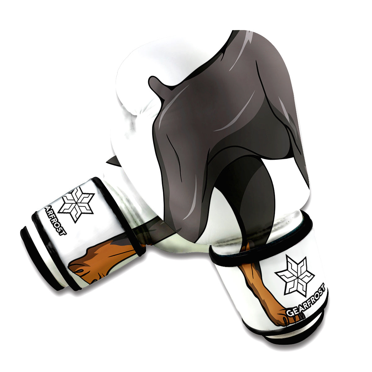 Doberman Pinscher Print Boxing Gloves