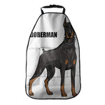 Doberman Pinscher Print Car Seat Organizers