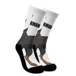 Doberman Pinscher Print Crew Socks