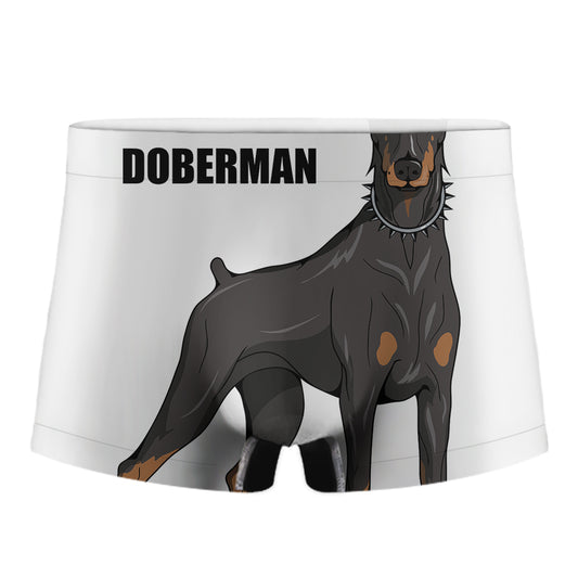 Doberman Pinscher Print Men's Boxer Briefs