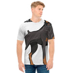 Doberman Pinscher Print Men's T-Shirt