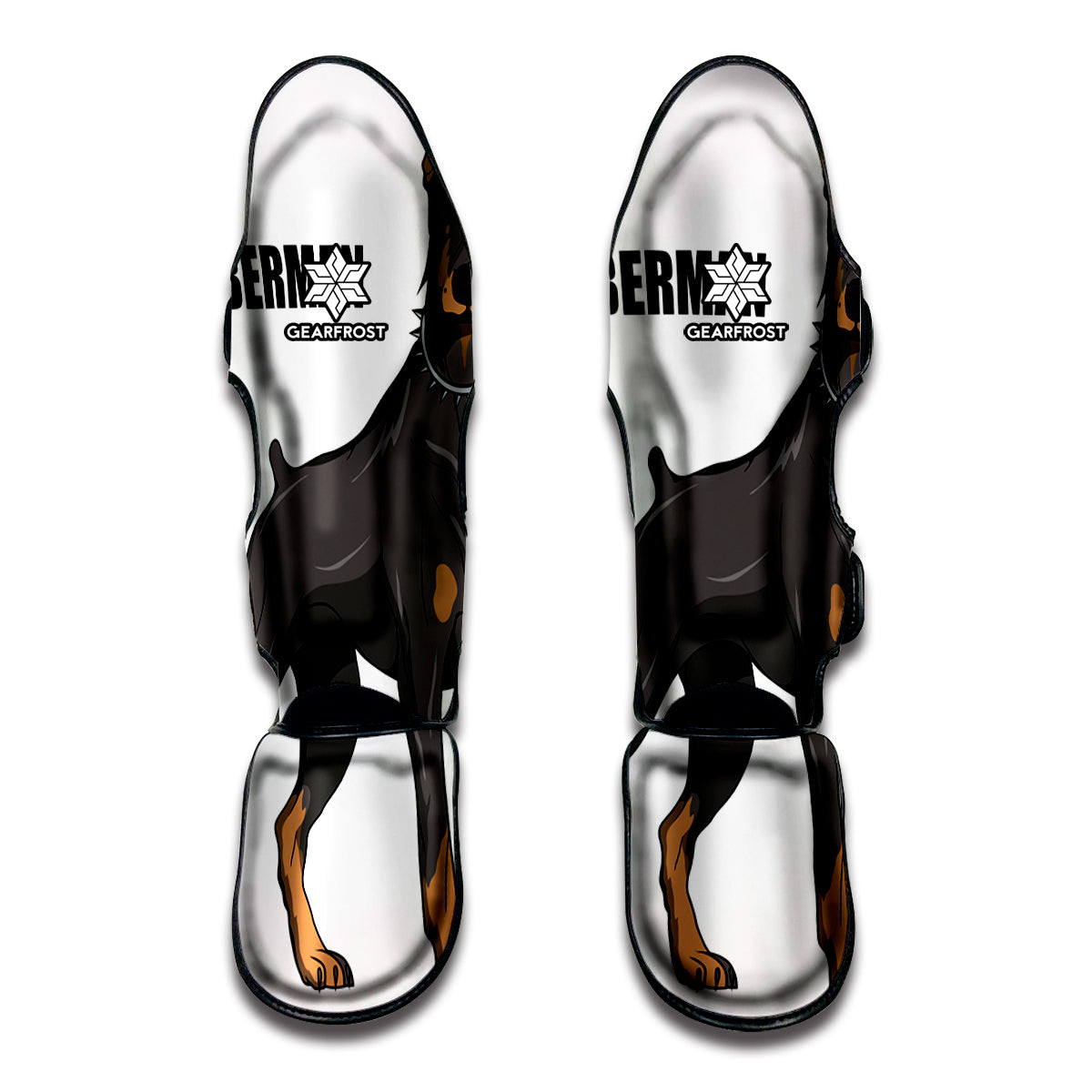 Doberman Pinscher Print Muay Thai Shin Guard
