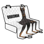 Doberman Pinscher Print Pet Car Back Seat Cover