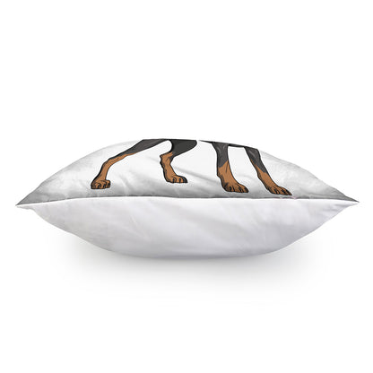 Doberman Pinscher Print Pillow Cover