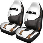 Doberman Pinscher Print Universal Fit Car Seat Covers