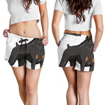 Doberman Pinscher Print Women's Shorts