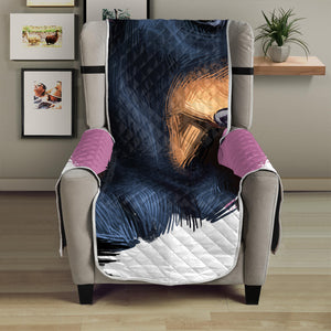 Dobermann Portrait Print Armchair Protector