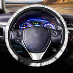 Dobermann Portrait Print Car Steering Wheel Cover