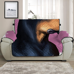 Dobermann Portrait Print Half Sofa Protector