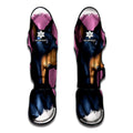 Dobermann Portrait Print Muay Thai Shin Guards