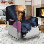 Dobermann Portrait Print Recliner Slipcover