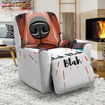 Dobermann With Glasses Print Recliner Slipcover