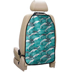 Dolphin Riding Waves Pattern Print Car Seat Organizers