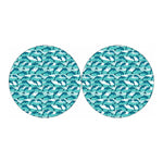 Dolphins In The Ocean Pattern Print Car Coasters