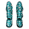 Dolphins In The Ocean Pattern Print Muay Thai Shin Guard