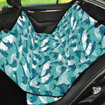 Dolphins In The Ocean Pattern Print Pet Car Back Seat Cover