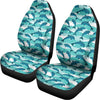 Dolphins In The Ocean Pattern Print Universal Fit Car Seat Covers