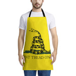 Don't Tread On Me Gadsden Flag Print Apron