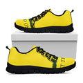 Don't Tread On Me Gadsden Flag Print Black Running Shoes