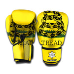 Don't Tread On Me Gadsden Flag Print Boxing Gloves