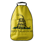 Don't Tread On Me Gadsden Flag Print Car Seat Organizers