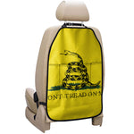 Don't Tread On Me Gadsden Flag Print Car Seat Organizers