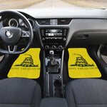 Don't Tread On Me Gadsden Flag Print Front Car Floor Mats