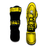 Don't Tread On Me Gadsden Flag Print Muay Thai Shin Guard