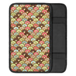 Donuts Pattern Print Car Center Console Cover