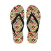 Donuts Pattern Print Flip Flops