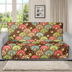 Donuts Pattern Print Futon Protector