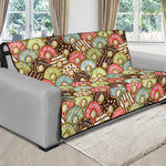 Donuts Pattern Print Futon Protector