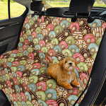 Donuts Pattern Print Pet Car Back Seat Cover