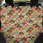 Donuts Pattern Print Pet Car Back Seat Cover