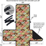 Donuts Pattern Print Recliner Protector