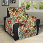 Donuts Pattern Print Recliner Protector