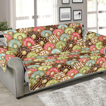 Donuts Pattern Print Sofa Protector