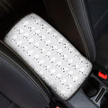 Doodle Bull Terrier Pattern Print Car Center Console Cover
