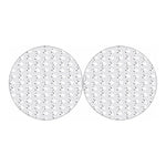 Doodle Bull Terrier Pattern Print Car Coasters