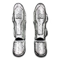 Doodle Bull Terrier Pattern Print Muay Thai Shin Guards