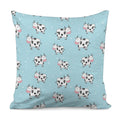 Doodle Cow Pattern Print Pillow Cover