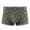 Doodle French Fries Pattern Print Men's Boxer Briefs