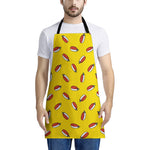 Doodle Japanese Sushi Pattern Print Apron